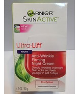 New Garnier Skinactive Ultra-Lift Anti-Wrinkle Firming Night Cream 1.7 O... - £22.98 GBP