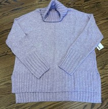 NEW Kohl’s Sonoma Women’s Turtleneck Tunic Sweater Size Medium Lilac NWT - $34.50