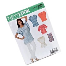 New Look Sewing Pattern 6939 Misses Top Neck Sleeve Variations Size 8-18 Uncut - £10.19 GBP