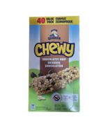 QUAKER CHEWY Chocolate Chip Granola Bars (40 Count) - New - Free Shipping - £27.40 GBP