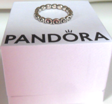 Pandora Stamped S925 ALE 52 Stackable Ring Size 6 - £19.07 GBP