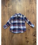 Crewcut Flannel Plaid Button Down 2T - $9.90