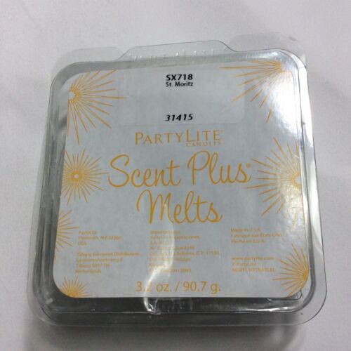 Primary image for NIB!  Partylite ST. MORITZ  9-piece tray of Scent Plus Melts SX718 31415