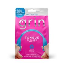 GRIN Disposable Tongue Cleaner 48 Ct Dual Edge Scraper Fresh Breath - €3,63 EUR GRIN Disposable Tongue Cleaner 48 Ct Dual Edge Scraper Fresh Breath - €3,63 EUR