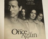 Once And Again Print Ad Advertisement Billy Campbell Sela Ward TPA19 - $5.93