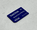 Sandisk 2Gb Memory Stick Pro Duo Magic Gate Memory card - Blue - $9.89