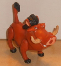 Mattel Disney Lion King Pumbaa 3.5&quot; action figure Poseable Rare HTF - $15.00