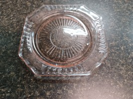 Anchor Hocking Mayfair Open Rose Pink Dinner Plate 8 1/4&quot; Depression Glass - $187.97 MXN