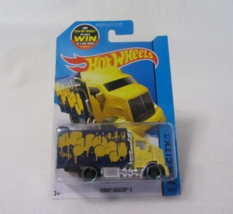 Hot Wheels Hw City 2015 Hiway Hauler 2 Yellow Semi Truck 28/250 Nip - £3.18 GBP