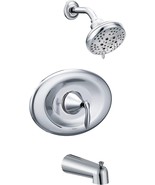 Posi-Temp Tub And Shower Trim Kit With Valve Required, Chrome, Moen T2139. - £121.89 GBP