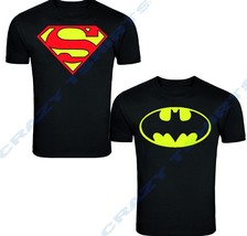 Superhero Costume Tee Captain America Spiderman Batman T-Shirt Xmas - £6.53 GBP