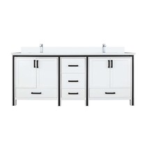 72&quot; White Double Bathroom Vanity w/ Quartz Top - $2,606.99