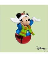 Hallmark 2004 Keepsake Miniature Ornament Mickey Mouse Welcome Sound QXM... - $20.44 CAD