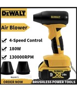 Dewalt 20V Battery 130000RPM Blower Mini Turbo Jet Fan Electric Air Duster - $2,734.98 MXN