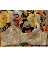 Cabernet 38C Beige Underwired Lace Overlay Lined Bra Style YT2BN319 - £11.82 GBP