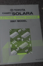 2001 Toyota Solara Elettrico Cablaggio Diagramma Manuale Ewd OEM - $13.94