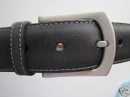J. Ford Genuine Full Grain Leather Men’s Belt Black 32 UPC27A-2473 - $30.39