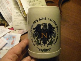 Louis F Newweiler&#39;s &amp; Sons Beer Allentown,PA Beer Mug Stein - $473.21 MXN