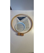 Quilting Embroidery Hoop Wooden Needlepoint Heavy 14&quot; &amp; 6.5&quot; ID Across - $307.97 MXN