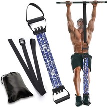 HomieGym 2021New Model Pull up Assist Band System Adjustable Anti Snap Chin Up - £29.13 GBP