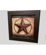 Barn Star rustic Framed Wall Print - SALE - $68.37 CAD
