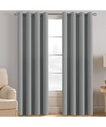 Dove Gray, 1 Panel, 96 Inch Long Blackout Room Darkening Thermal Insulated - £25.16 GBP