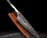 Chef Knife Blank Blade Petty Knife Billet Wooden Scabbard DIY Kitchen Kn... - $39.40