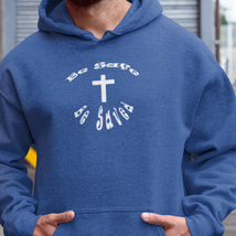 Heavy Blend™ Hooded Sweatshirt &quot;Be Safe&quot; white font - $32.82+