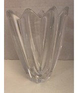 Orrefors Clear Fluted 5 3/4&quot; High Vase Signed - $26.76 CAD