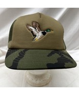 trucker hat baseball Cap Vintage SnapBack Winchester Camo Mallard Duck N... - $69.35 CAD