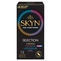 LifeStyles SKYN Selection Non Latex Condoms (12 pack) - £25.13 GBP