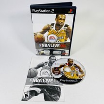 NBA Live 08 (PlayStation 2, PS2) Complete w/ Manual Tested Working EA Basketball - £6.73 GBP