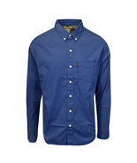 Ariat Men&#39;s Blue Shirt Ditsy Stretch Modern Fit Wrinkle Resistant L/S (S17) - £22.78 GBP