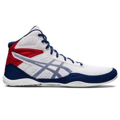 ASICS Men Matflex 6 Wrestling Shoes 1081A021 White/Deep Ocean Size 11.5 ... - $52.93