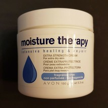 AVON Moisture Therapy Intensive Healing &amp; Repair Extra Strength Cream 5.... - £7.75 GBP