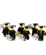 6pcs University Graduation Minifigure Building Blocks - £10.76 GBP