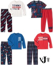 Tommy Hilfiger Boys 2-Pc. Logo Pajama Set - £13.15 GBP
