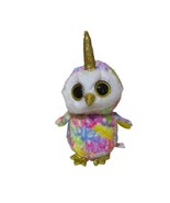 TY Beanie Boos “ENCHANTED” the Unicorn Owl 7.5” Plush Beanie Stuffed Ani... - £7.46 GBP