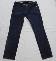Gap 1969 Always Skinny Denim Jeans Women&#39;s 28S Blue Dark Wash Cotton Blend - £13.51 GBP