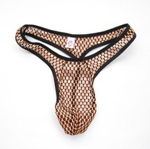 Scaly Geo Print Thong for Men - $121.28 MXN