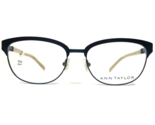 Ann Taylor Eyeglasses Frames AT 209 C03 Blue Nude Square Full Rim 53-16-135 - $55.91