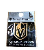 Vegas Golden Knights Logo Lapel Collector Cloisonne Pin Officially Licensed New - $7.59