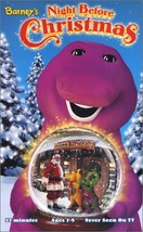 Barney&#39;s Night Before Christmas [VHS] [VHS Tape] - $16.82