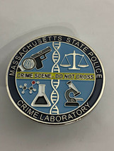 Massachusetts State Police Crime Laboratory Forensic Science Challenge Coin - £59.64 GBP