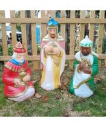 Vintage General Foam Plastics Wise Men Blow Mold Set (3) – All Working E... - €249,88 EUR