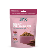 Jinx Crumbles Beef Recipe Flavor-Boosting Natural Meal, Dry Dog Food, 4 oz. - £9.48 GBP