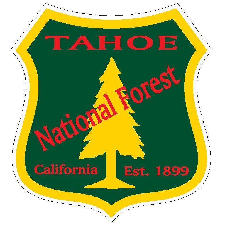 Primary image for Tahoe National Forest Sticker R3316 California YOU CHOOSE SIZE