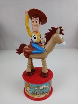 1999 McDonalds Happy Meal Toy Disney Toy Story 2 Woody Riding Bronco. - £9.16 GBP