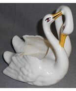 Camark #521 DOUBLE SWAN PLANTER Great Design! MADE IN ARKANSAS - $23.75