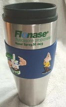 Flonase Insulated Tumbler Travel Coffee Mug Cup 5 Noses Pharmaceutical Drug Rep - £20.23 GBP